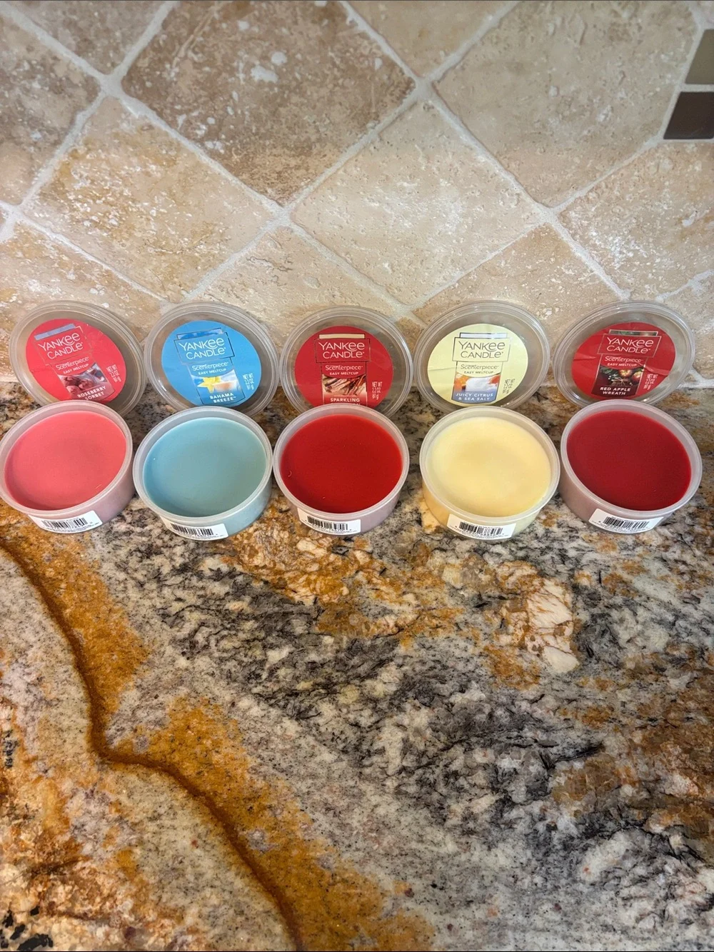 Yankee Candle Scenterpiece MeltCup Set of 5